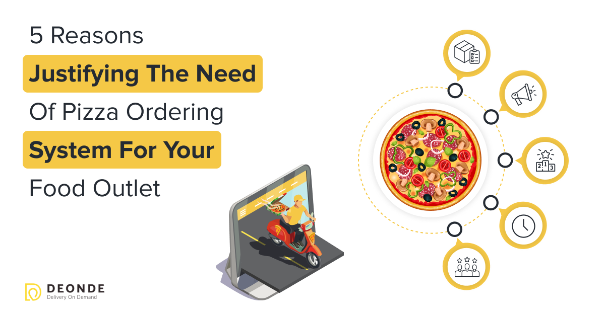 5 Reasons Justifying the Need of Pizza Ordering System for your Food Outlet