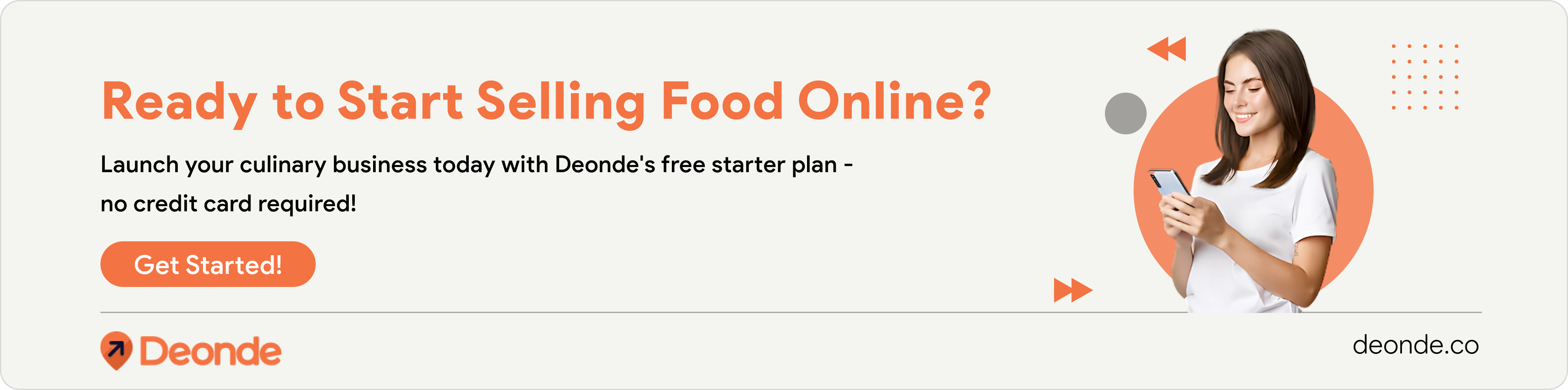 Ready to Start Selling Food Online?