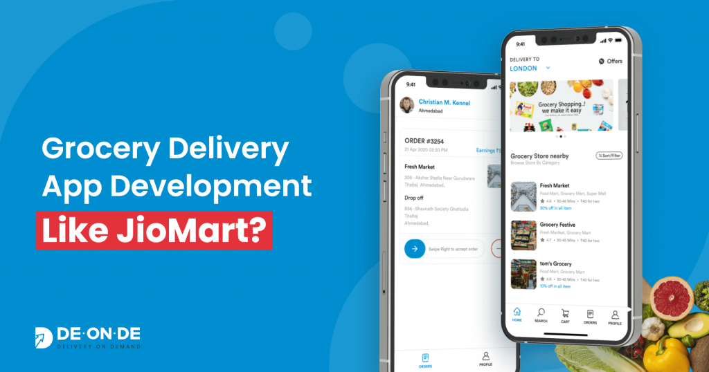 Grocery Delivery App Development How To Make A Grocery App Like Jio Mart?