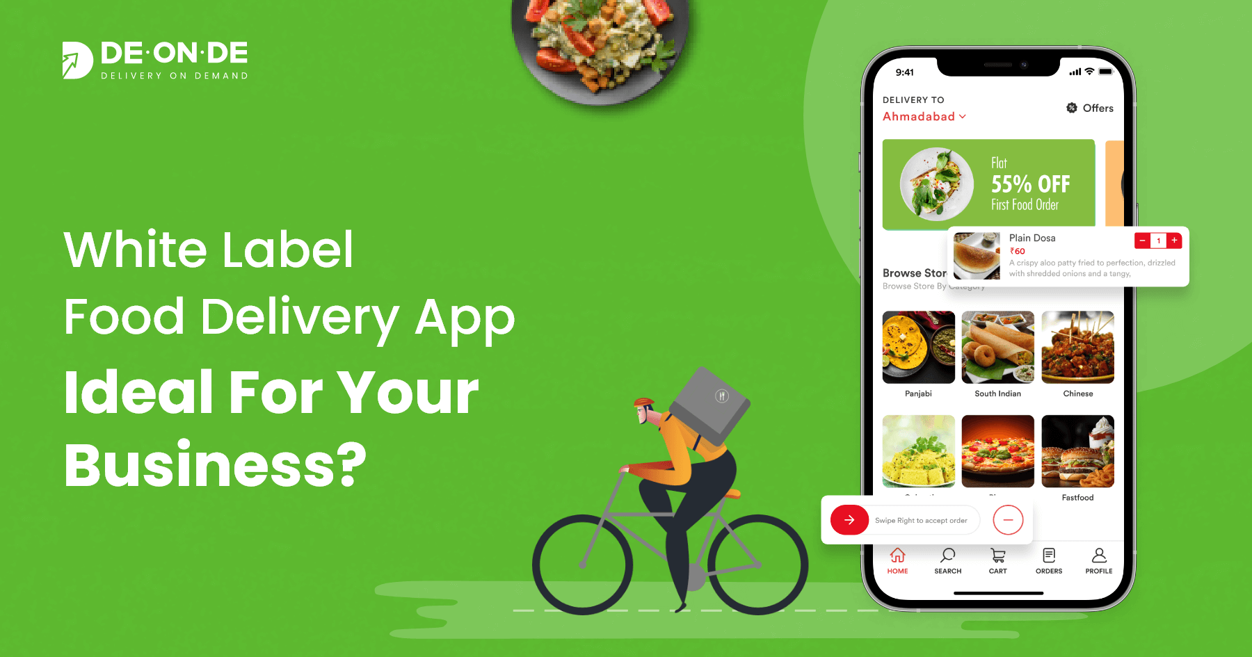 White Label Food Delivery App