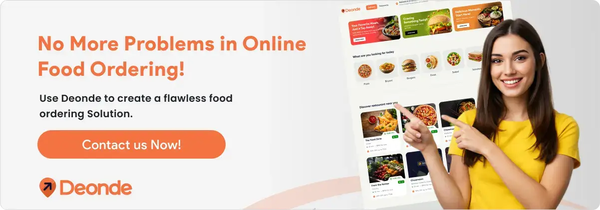 No More Problems In Online Food Ordering