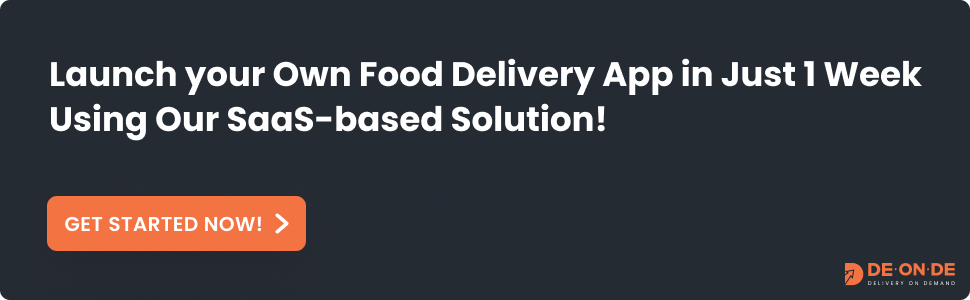 Launch your Own Food Delivery App in Just 1 Week Using Our SaaS based Solution