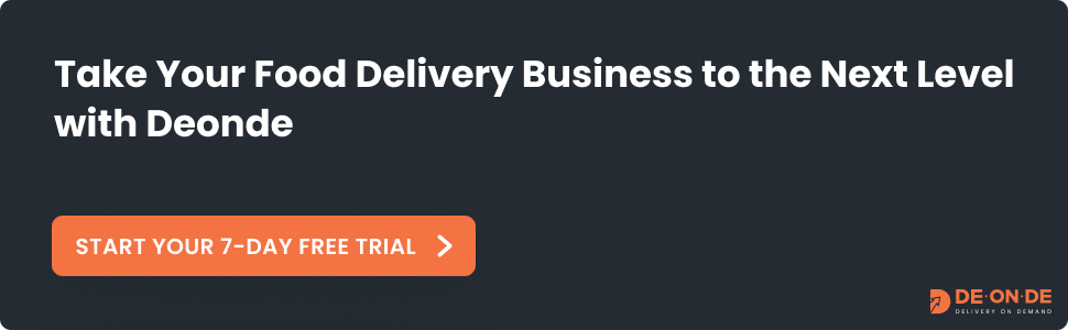 Take Your Food Delivery Business to the Next Level with DeOnDe