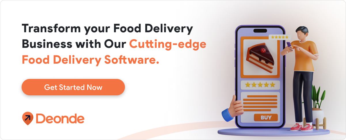 Transform your Food Delivery Business with Our Cutting-edge SaaS-based Solution