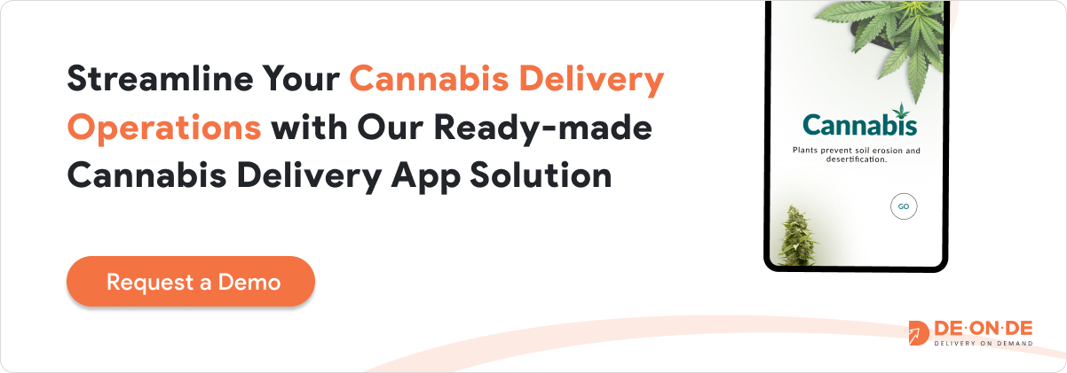 Ready made Cannabis Delivery App Solution