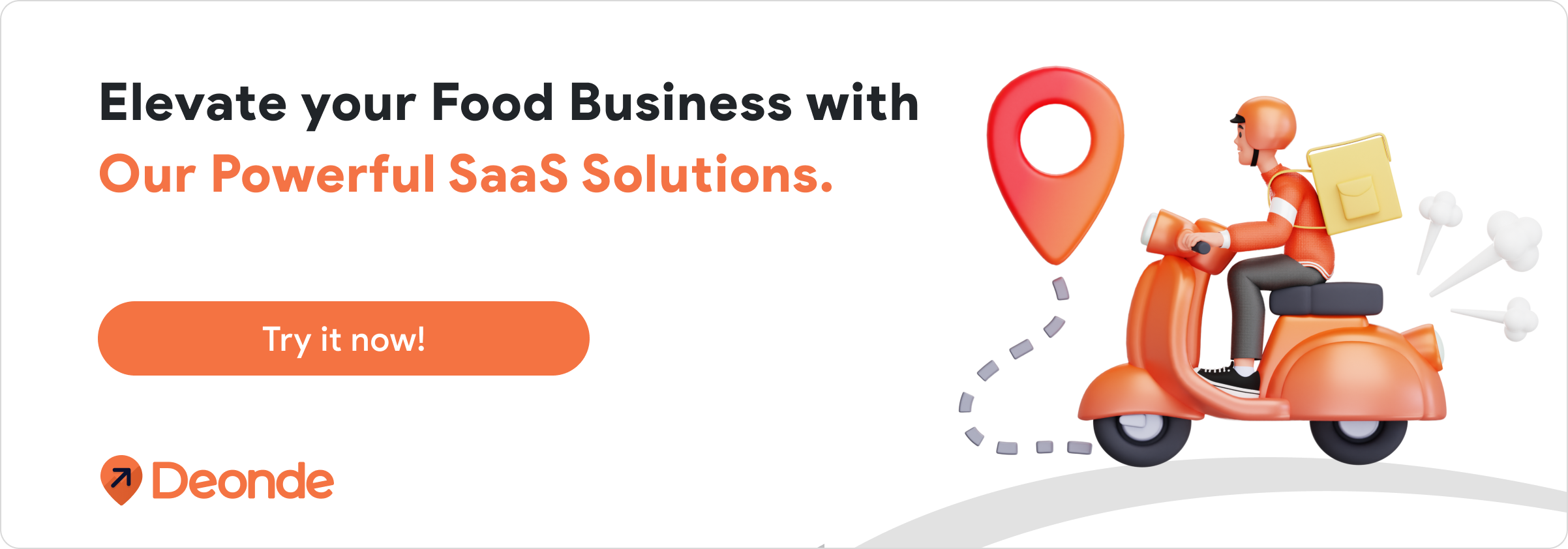 Elevate your Food Business with Our Powerful SaaS Solutions