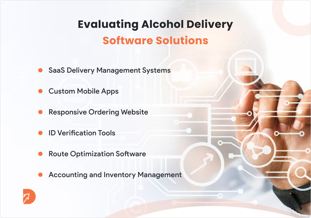 Evaluating Alcohol Delivery Software Solutions