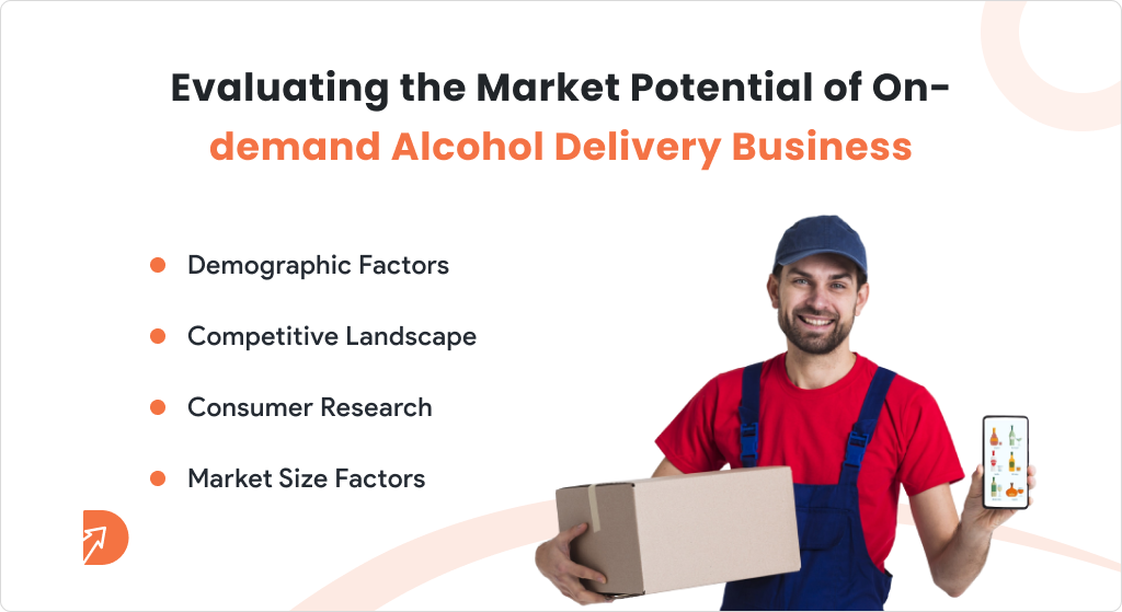Evaluating the Market Potential of On demand Alcohol Delivery Business