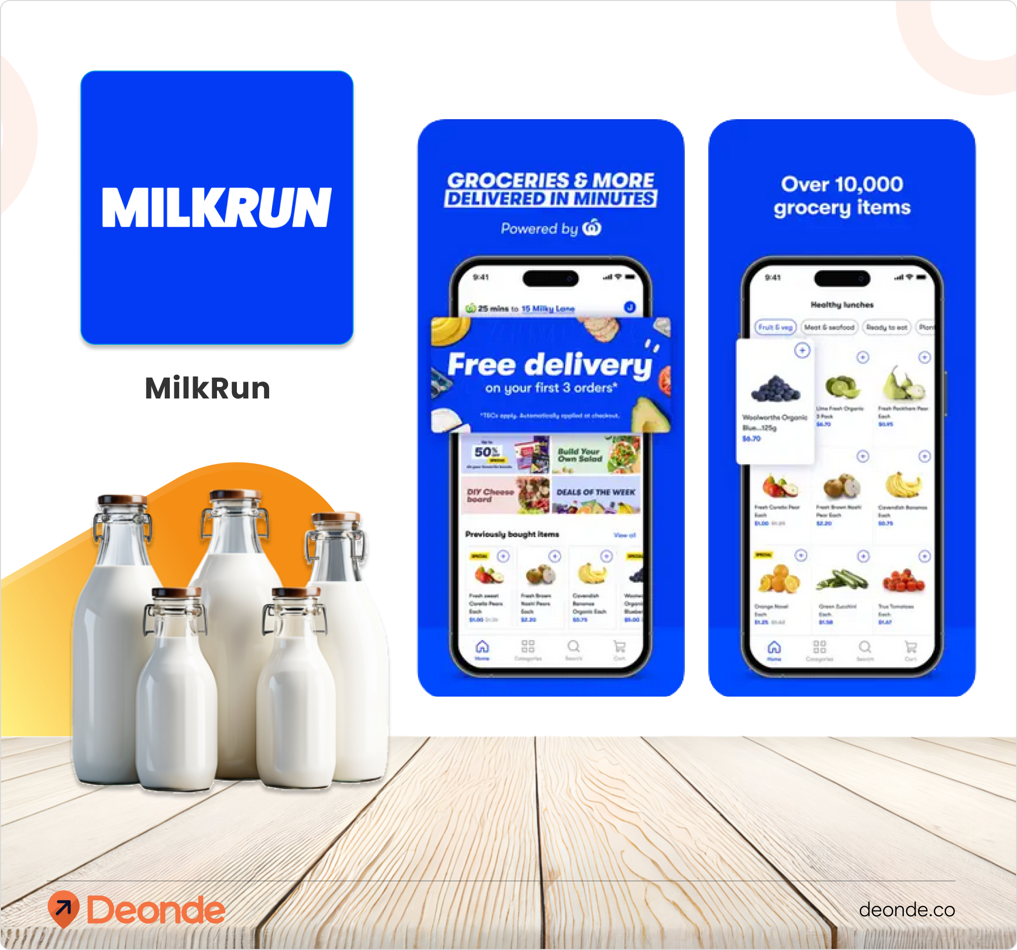 Milkrun top Milk Delivery App