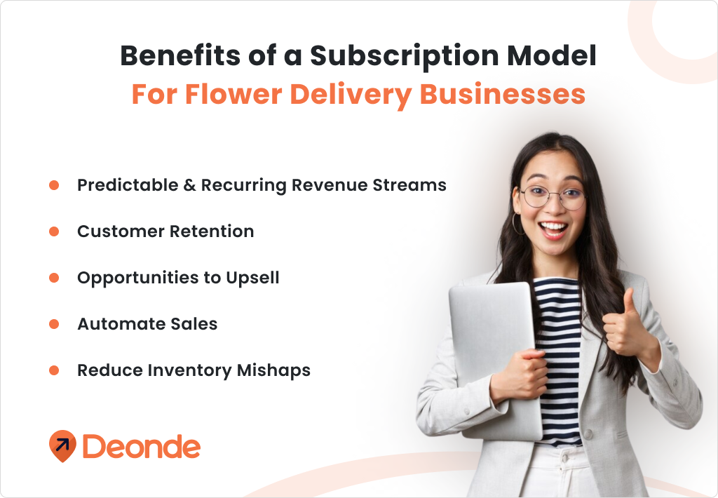 Benefits of a Subscription Model for Flower Delivery Businesses
