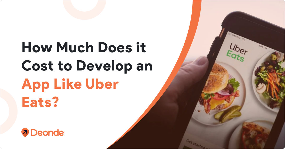 Cost to Develop an App Like Uber Eats