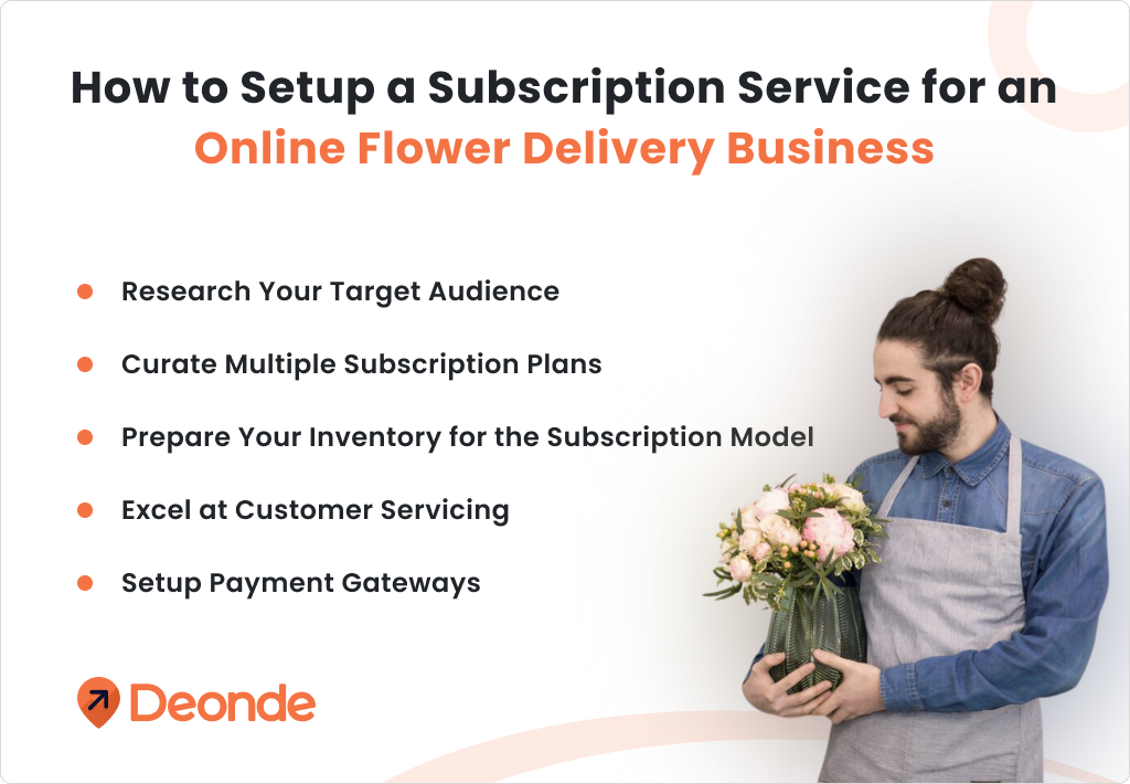How to Setup a Subscription Service for an Online Flower Delivery Business