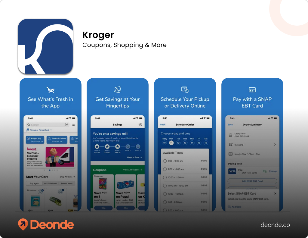 Kroger Online Grocery Delivery App In USA