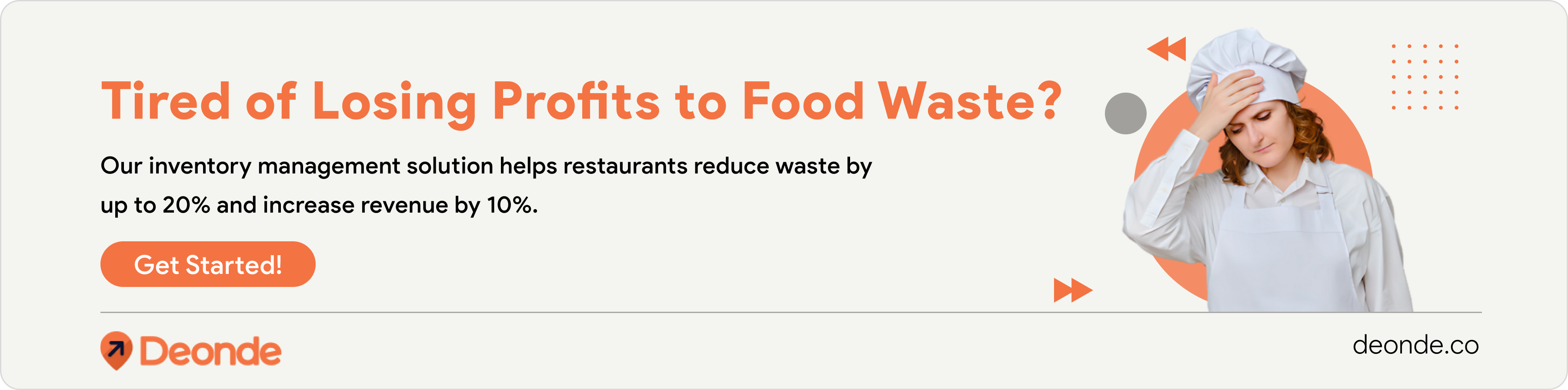 Tired of Losing Profits to Food Waste?