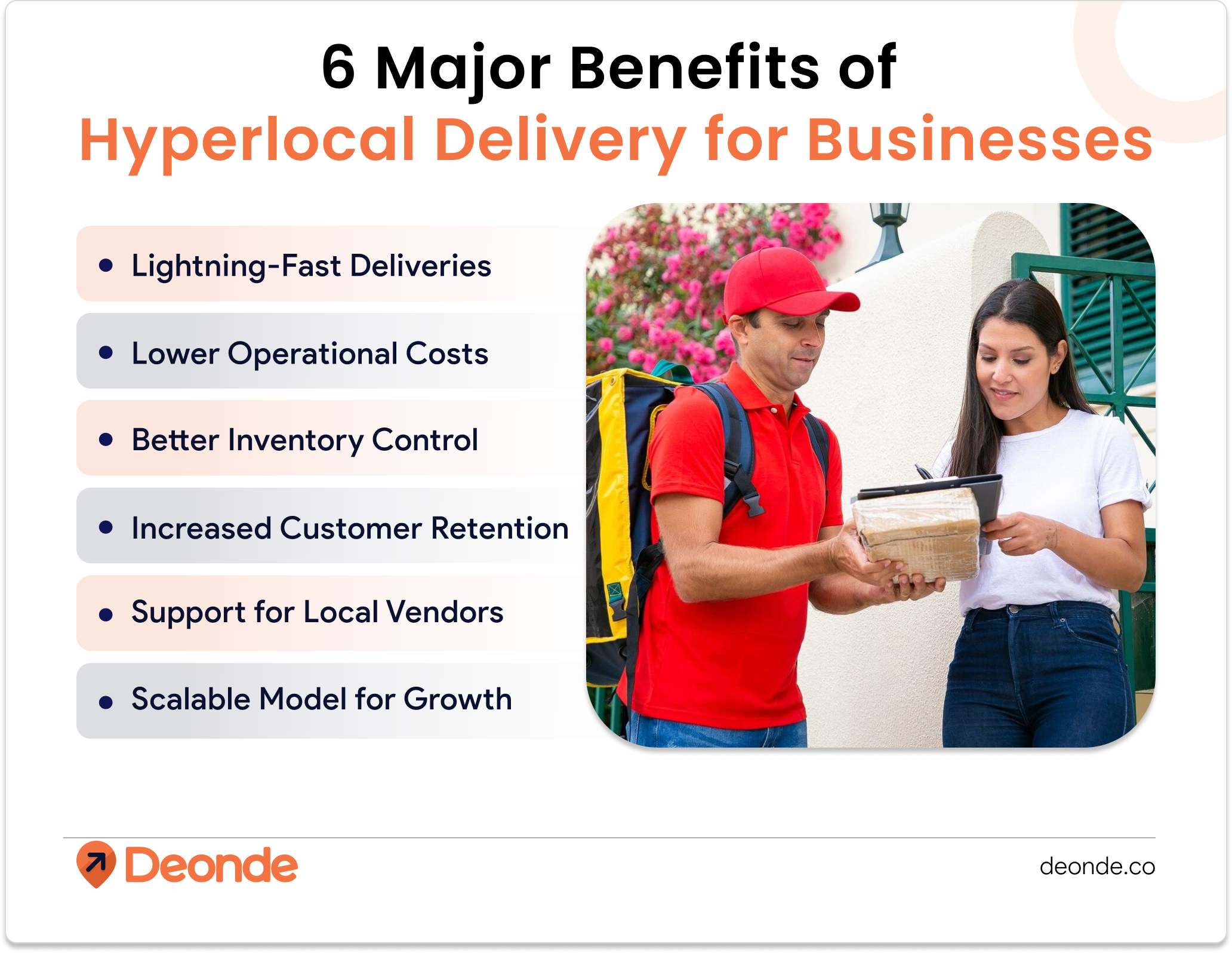 6 Major Benefits of Hyperlocal Delivery for Businesses