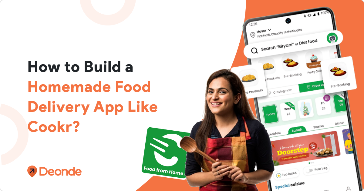 Build a Homemade Food Delivery App Like Cookr