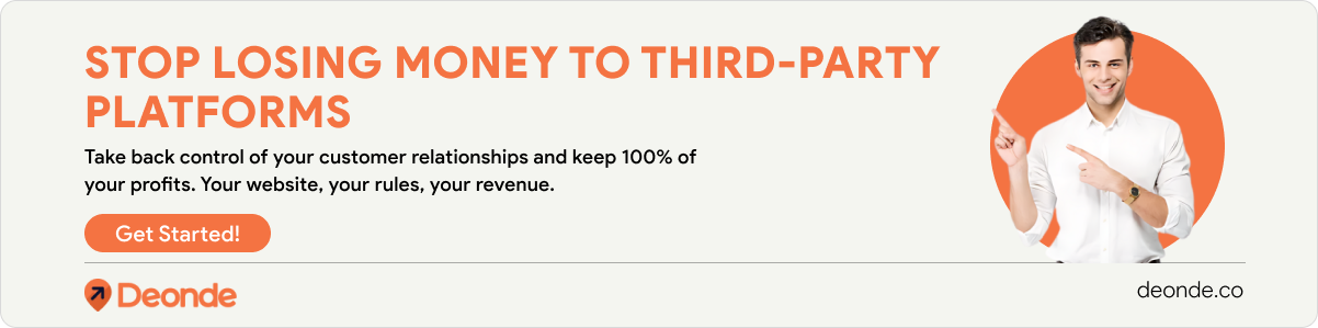 STOP LOSING MONEY TO THIRD PARTY PLATFORMS