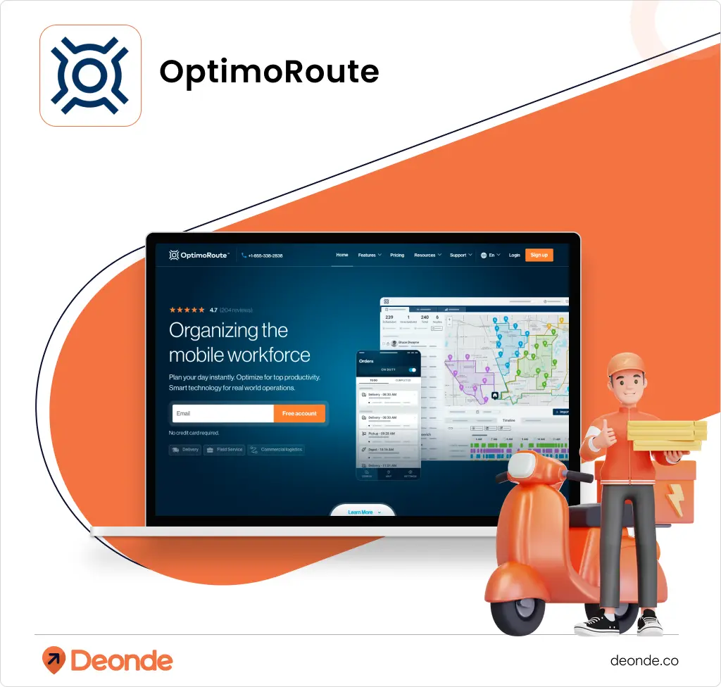 OptimoRoute Delivery Management Software