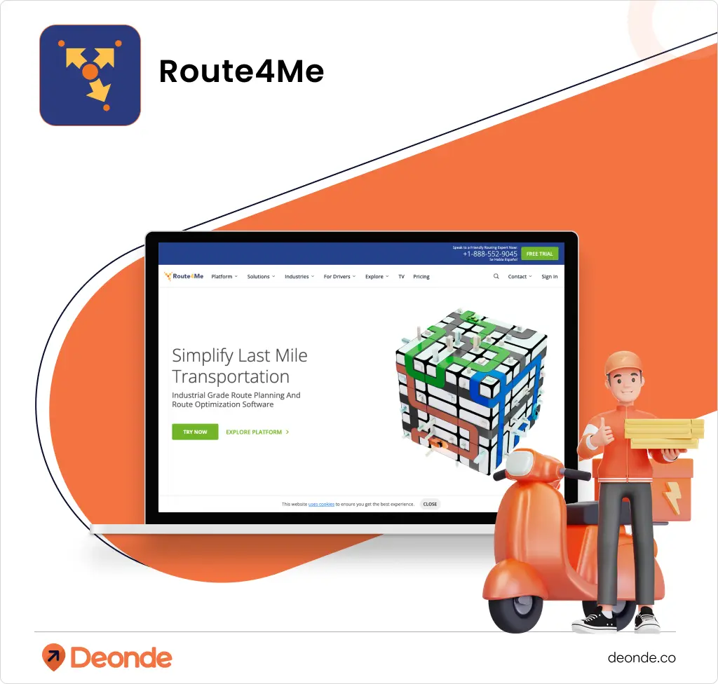 Route4Me Delivery Management Software