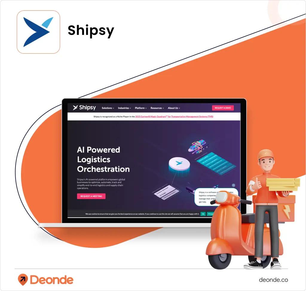 Shipsy Delivery Management Software