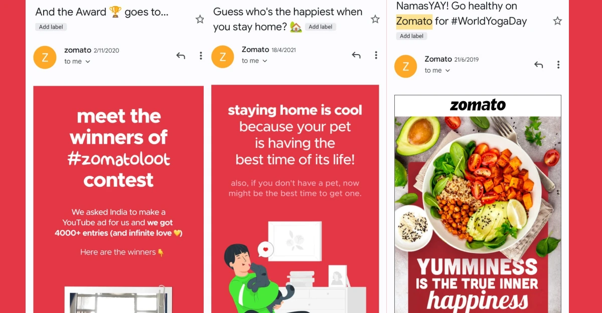 Zomato-Email-Marketing