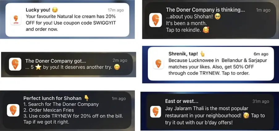 What is Swiggy's Marketing Strategy? How It Became India’s Food Delivery Giant 5 Smart Push Notifications