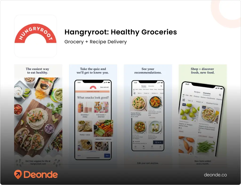Hungryroot usa grocery app