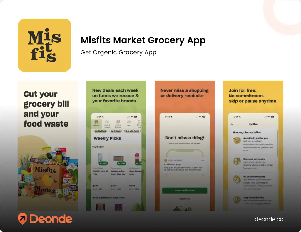Misfits Market Grocery App USA