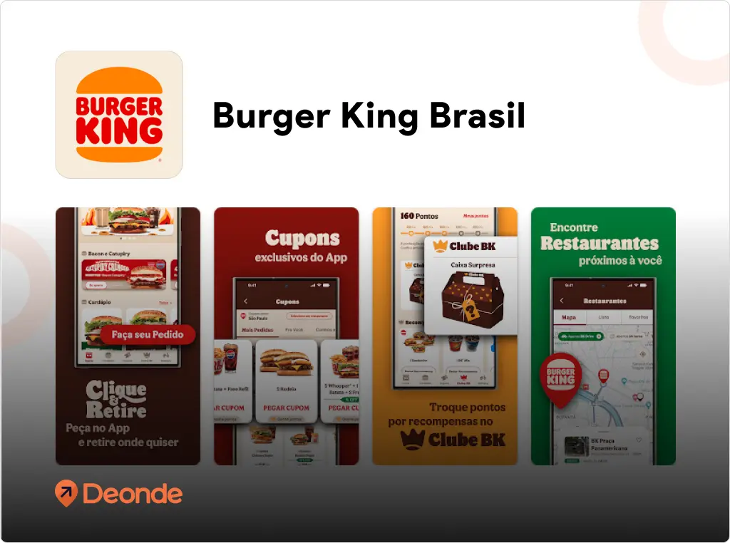Top 15 Food Delivery Apps in Brazil (2026 Report) 12 Burger King Brasil