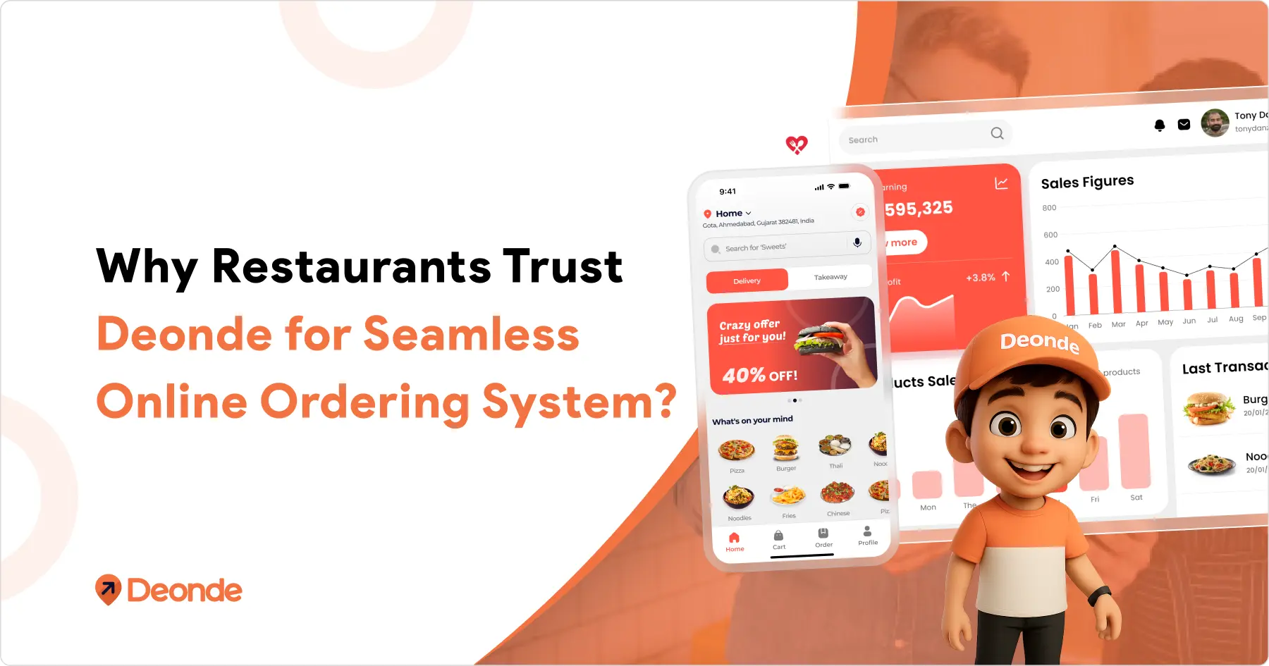 Why Restaurants Trust Deonde for Seamless Online Ordering System_