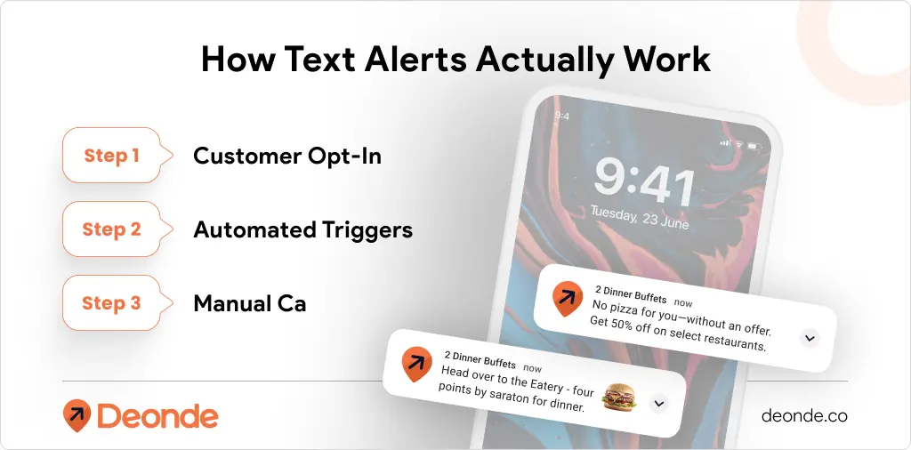 how text alerts actually work