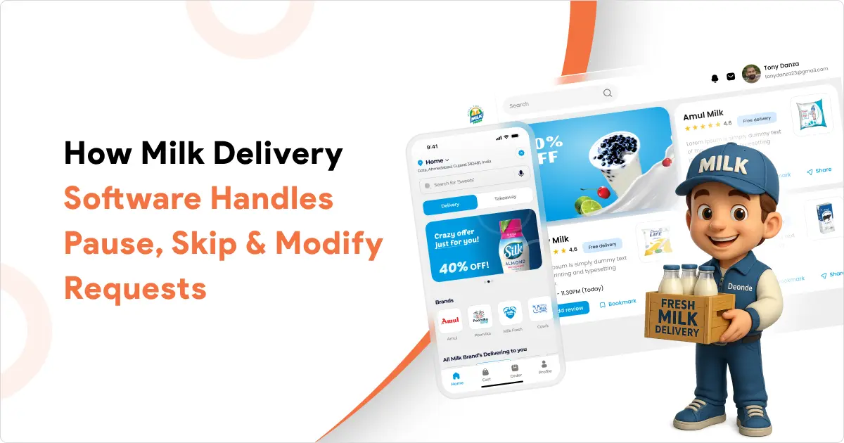 How Milk Delivery Software Handles Pause, Skip, and Modify