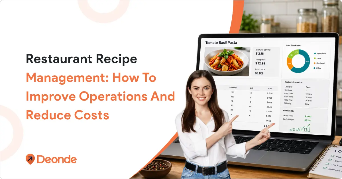 Restaurant Recipe Management