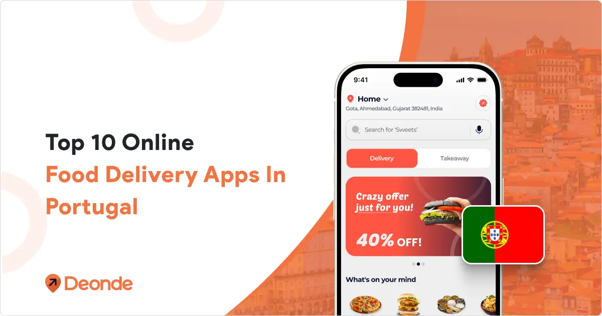 Top 10 Online Food Delivery Apps In Portugal In 2026