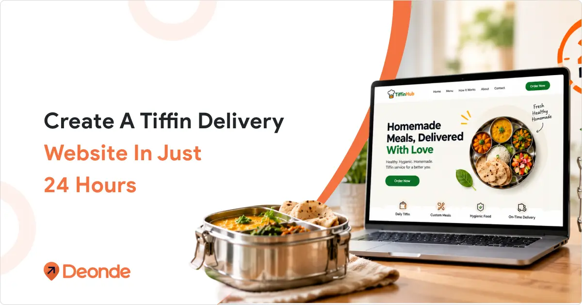 Tiffin Delivery Website in Just 24 Hours 