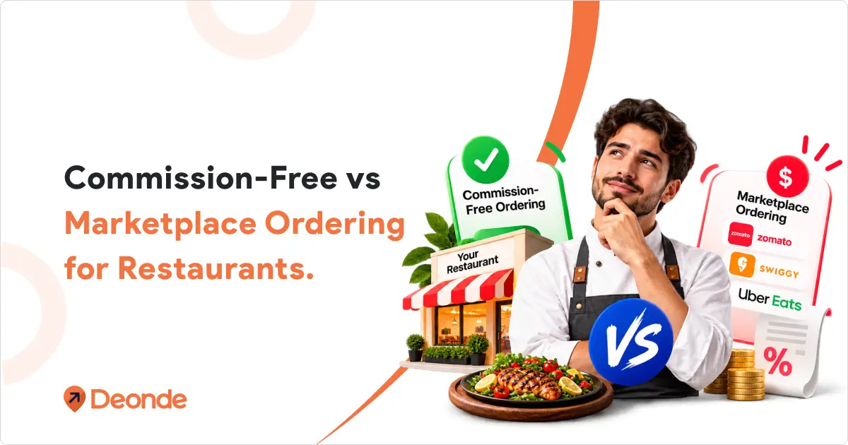 Commission-Free vs Marketplace Ordering for Restaurants