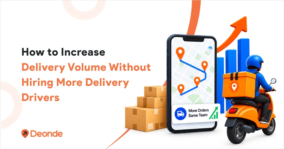 How to Increase Delivery Volume Without Hiring More Delivery Drivers