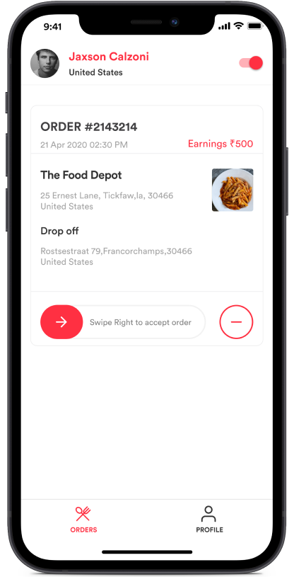 Doordash delivery driver app