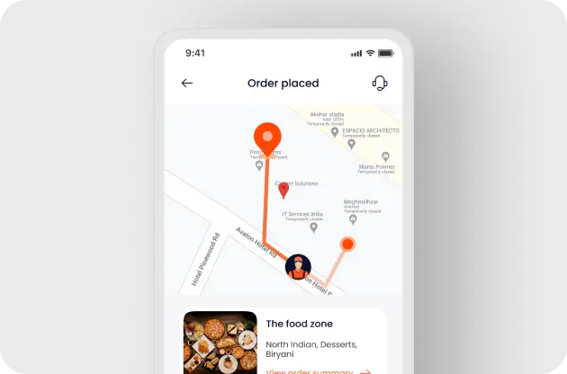 GPS driver app for delivery management — Deonde vs GloriaFood