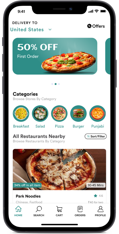 JungleWorks Alternative Customer App Interface