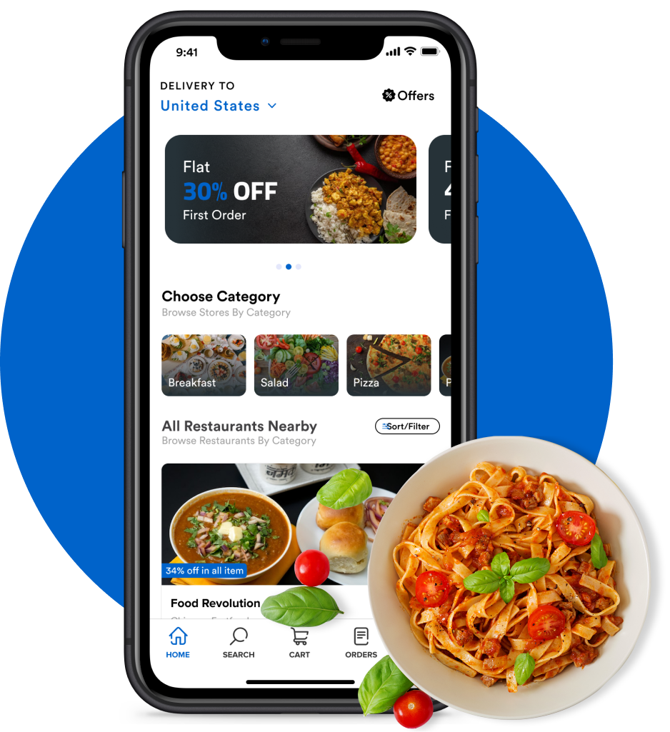 Ordering.co Alternative App Interface