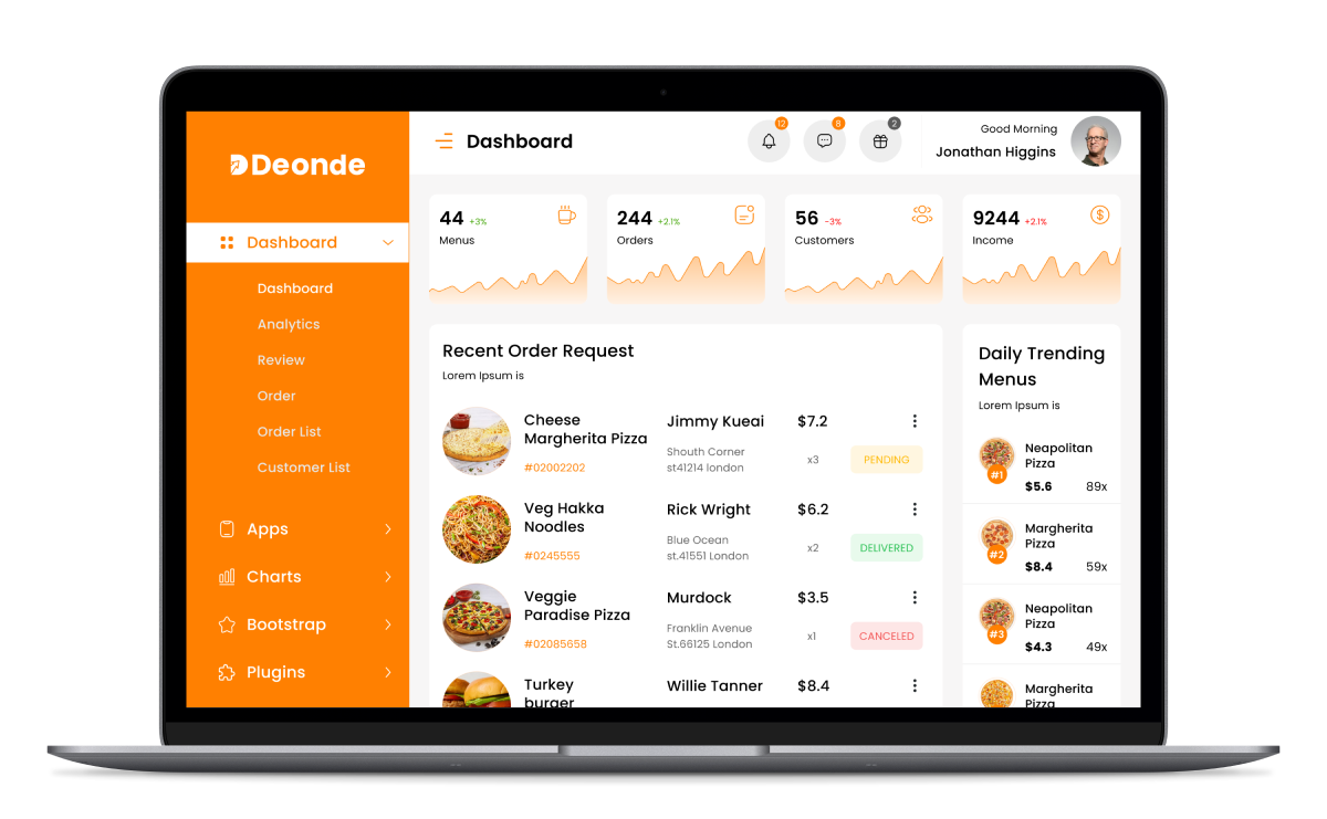 Seamless Alternative Admin Panel Interface