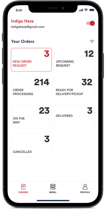 Swiggy Alternative Driver Partner App Interface