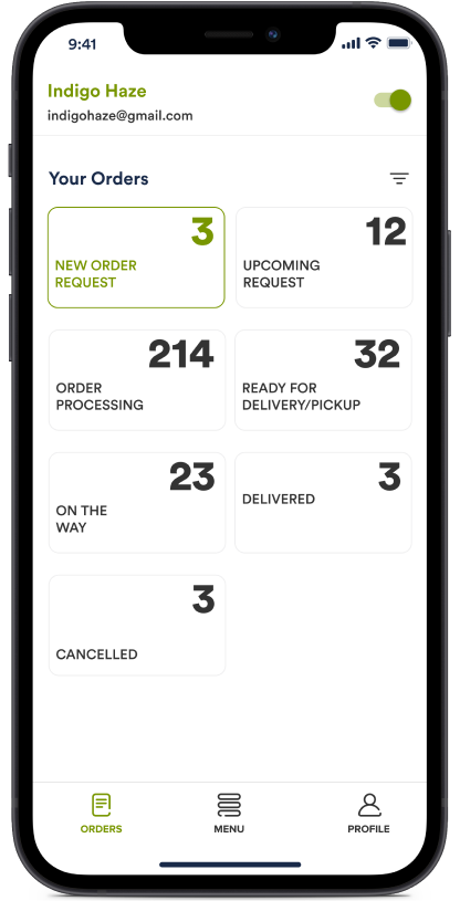 Talabat Alternative Driver Partner App Interface